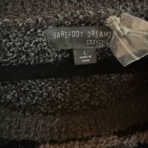 Barefoot Dreams CozyChic Seaside Crew Neck in Carbon Camo